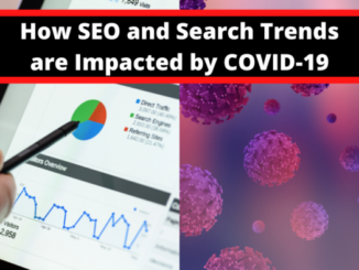 How search trends are impacted by the COVID-19